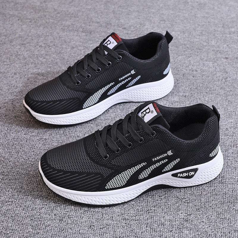 ultra-light flat shoes EVA sole running shoes slow walking casual shoes